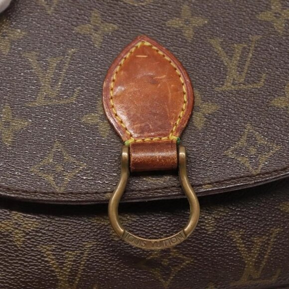 LOUIS VUITTON Monogram Saint Cloud MM Shoulder Bag - Picture 13 of 16